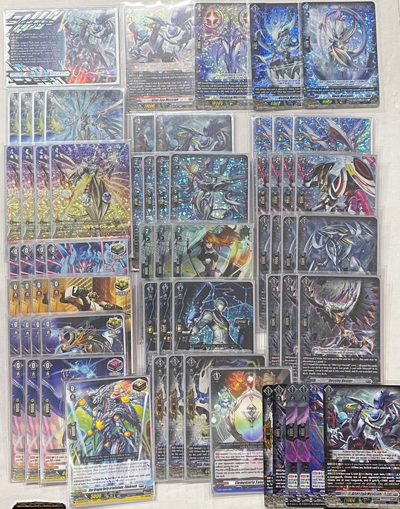 [English Vanguard Overdress] Alter Ego Messiah Deck with Spares (Normal units are all foils)
