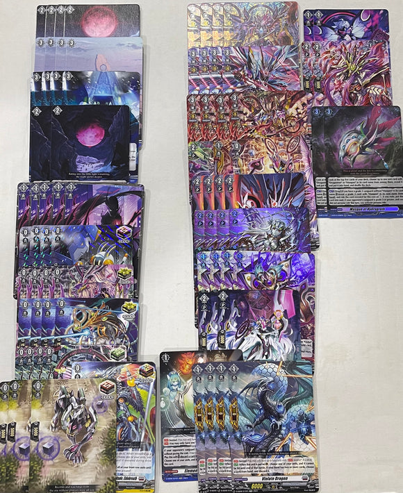 [English Vanguard Overdress] Cardinal Mors, Orfist Masques Deck with Spares