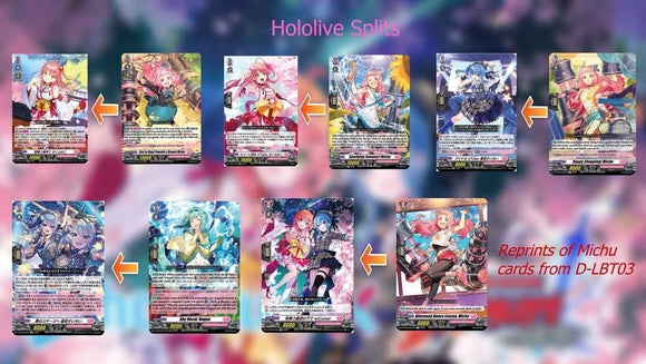 D-BT10 EN Michu Collab Hololive miko and suisei playset